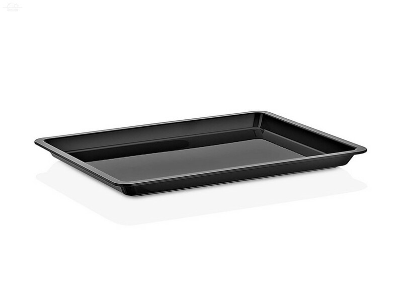 Поднос поликарбонат прямоугольный 32,5х26,5 см GN 1/2 ,черный GASTROPLAST Поднос поликарбонат прямоугольный 32,5х26,5 см GN 1/2 ,черный GASTROPLAST