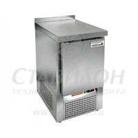 Стол холодильный GN с бортом GNE 1/TN HICOLD  -2...+10°С   1 дверь  нержавеющая сталь