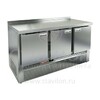 Стол морозильный GN с бортом GNE 111/BT HICOLD  -10…-18°С   3 двери  нержавеющая сталь
