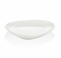 Тарелка мелкая 26х22,5 см Island White By Bone фарфор белый