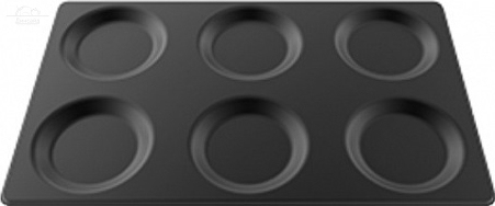 Противень для жарки яиц 6х2 TG 935 530x325x16 Аксессуар для пароконвектомата UNOX Противень для жарки яиц 6х2 TG 935 530x325x16 Аксессуар для пароконвектомата UNOX