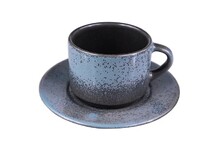 Чайная пара 200 мл Млечный путь бирюза  Борисовская керамика