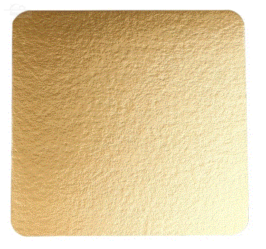 Подложка 180х180 мм Н 0,8 золото Подложка 180х180 мм Н 0,8 золото