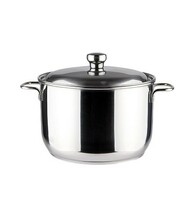 Кастрюля 5 л D22 см нерж.сталь с крышкой Классика ТРС Амет