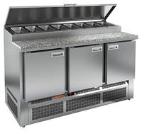 Стол для пиццы HICOLD PZE1-111/GN камень