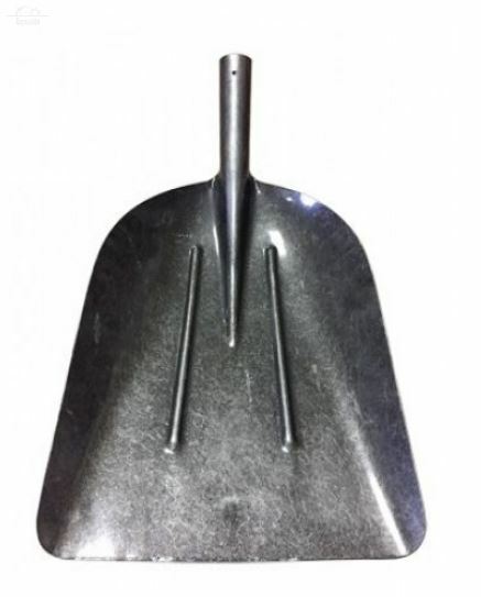 Лопата для снега из рельсовой стали 350х450х570мм без черенка Лопата для снега из рельсовой стали 350х450х570мм без черенка