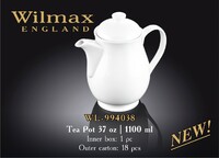Чайник 1100 мл  фарфор   Wilmax