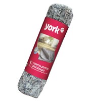 Тряпка для мытья пола 60х75 см, плотность 260 г/м2, ХПП, серая в рулоне, YORK