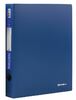 Папка на 4 кольцах BRAUBERG "Стандарт", 40 мм, синяя, до 300 листов, 0,9 мм