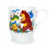 Кружка 210 мл  Веселый колобок Дулевский фарфор  белый с рисунком