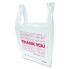 Пакет "майка" 30+16х55 см 15 мкм THANK YOU ПНД белый