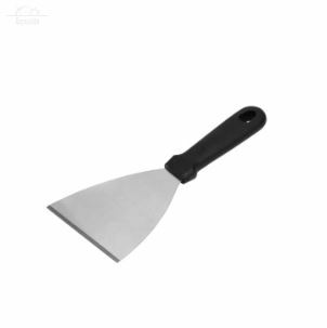 Лопатка 23/11,5х10 см прямая нерж.сталь пластиковая ручка Лопатка 23/11,5х10 см прямая нерж.сталь пластиковая ручка