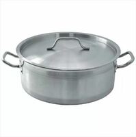 Кастрюля 0,6 л D12, H5 см нерж.сталь с крышкой P.L. Proff Cuisine