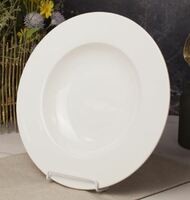 Тарелка глубокая 26 см 400 мл Prime Ariane, фарфор белый, гарантия от сколов