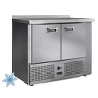 Стол холодильный GN с бортом СХСн-700-2 Finist  -2...+8°С   2 двери  нержавеющая сталь