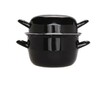 Набор кастрюль 2 шт 1,7  л для мидий Mussel Pots Cosy & Trendy,сталь нерж., черный