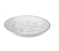 Тарелка глубокая 25 см 1300 мл Грейн Bonna фарфор