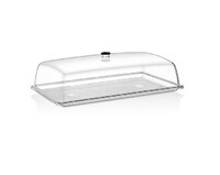 Крышка 53 х32,5 см H12,5 см GN1/1 поликарбонат, прорачный