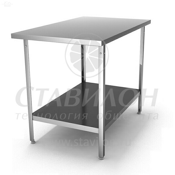 Стол производственный без борта СО 15*7 оц HESSEN полка оцинк АСС оцинк сталь Стол производственный без борта СО 15*7 оц HESSEN полка оцинк АСС оцинк сталь