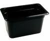Гастроемкость полипропилен GN 1/4 265х162х100 мм черный Рестола 602 422101613