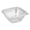Контейнер-миска КВАДРАТ 500 мл 124x124 мм Н60 мм Каштан прозрачный СНЯТО