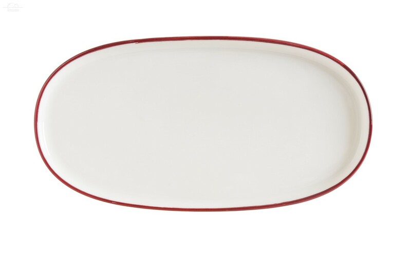 Блюдо овальное 21х10 см Линеа Бургундия, форма Хюгге Bonna фарфор Блюдо овальное 21х10 см Линеа Бургундия, форма Хюгге Bonna фарфор
