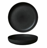 Тарелка мелкая 25,5см Fine Plus-BlackSand Noble