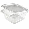 Контейнер с совмещенной крышкой 1000 мл  147х176 мм H70мм PET прозрачный