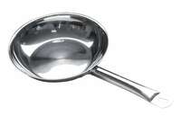 Сковорода 20 см H4 см  нерж.сталь    Luxstahl