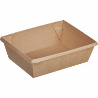 Контейнер ECO 500 мл  120/160х45 мм картон, крафт 