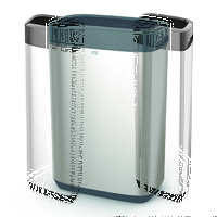 Корзина для мусора 50 л 614х395х253 мм   металл/черный Tork Image Design