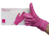 Перчатки нитриловые- виниловые размер М неопудренные / нестерильные 100 шт/уп розовый
