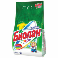 Порошок стиральный 6 кг Биолан Color