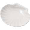 Блюдо ракушка 12 см   KunstWerk фарфор белый