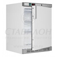 Шкаф морозильный нержавеющий с глухой дверью UF200 TEFCOLD  -24…-10°С   200  глухая