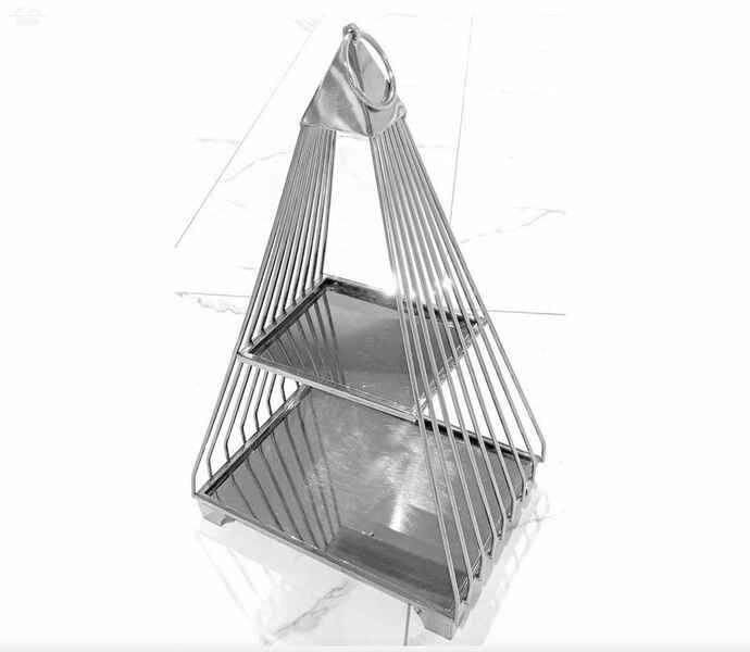 Этажерка 2-х ярусная 66,04х60,64х30,48см, BE4-00 Maco Этажерка 2-х ярусная 66,04х60,64х30,48см, BE4-00 Maco