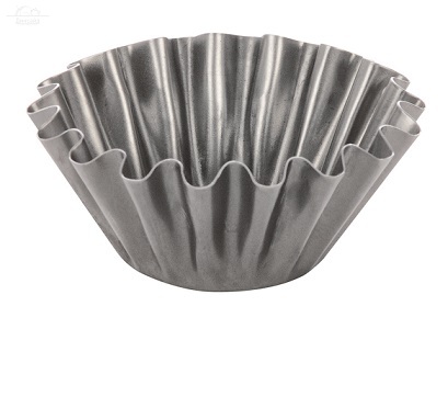 Форма для кекса D10,2/5 см H4 см 150 мл черная сталь Марлен Форма для кекса D10,2/5 см H4 см 150 мл черная сталь Марлен