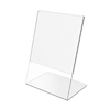 Ценникодержатель    80х90 мм вертикаль  прозрачный оргстекло