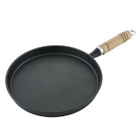Сковорода блинная 20 см чугун деревяннаяручка P.L. Proff Cuisine