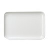 Блюдо прямоугольное 29х20х2,3 см White  P.L.меламин белый