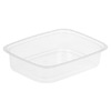 Контейнер прямоугольный  125 мл 108х82 мм H25 мм PP прозрачный