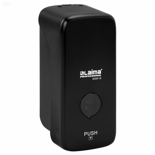 Дозатор для жидкого мыла LAIMA PROFESSIONAL PREMIUM BLACK, НАЛИВНОЙ, 0,5 л, черный, ABS-пластик, 609518 Дозатор для жидкого мыла LAIMA PROFESSIONAL PREMIUM BLACK, НАЛИВНОЙ, 0,5 л, черный, ABS-пластик, 609518