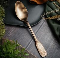 Ложка чайная нерж.сталь 18/10 B3,5 мм L140 мм Versailles Satin Copper медный Comas Ложка чайная нерж.сталь 18/10 B3,5 мм L140 мм Versailles Satin Copper медный Comas