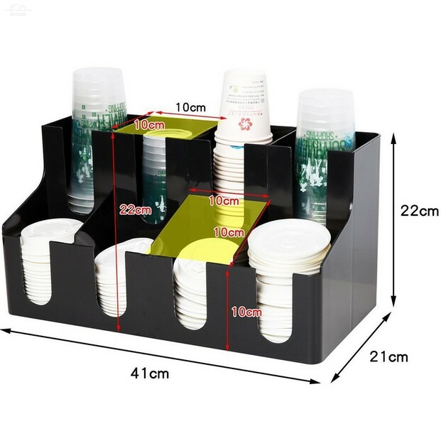 Станция диспенсер для хранения кофейных аксессуаров 41х21х22 см P.L. Станция диспенсер для хранения кофейных аксессуаров 41х21х22 см P.L.