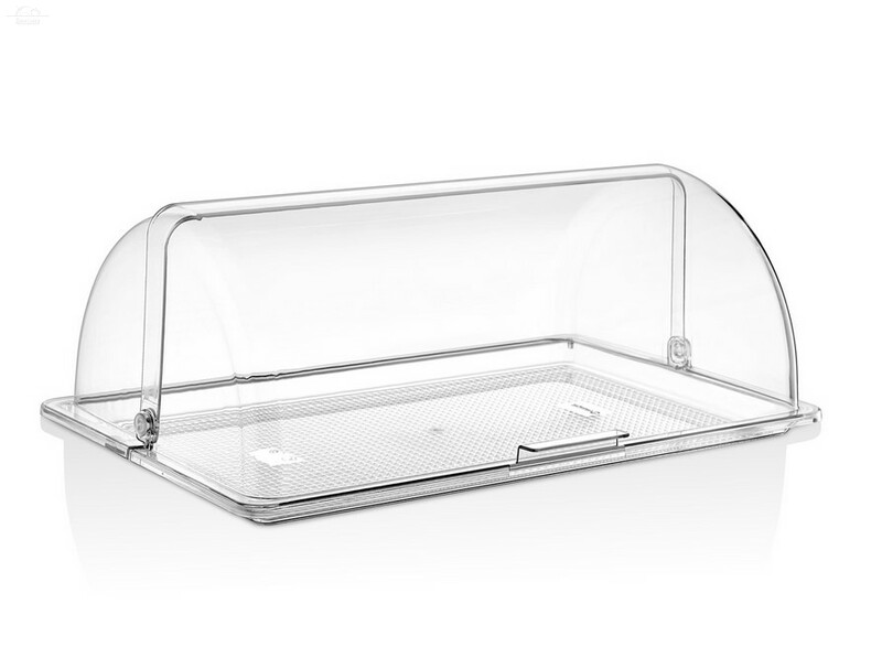 Крышка 53х32,5 см H17 см GN1/1 поликарбонат, прорачный Roll-Top GASTROPLAST Крышка 53х32,5 см H17 см GN1/1 поликарбонат, прорачный Roll-Top GASTROPLAST