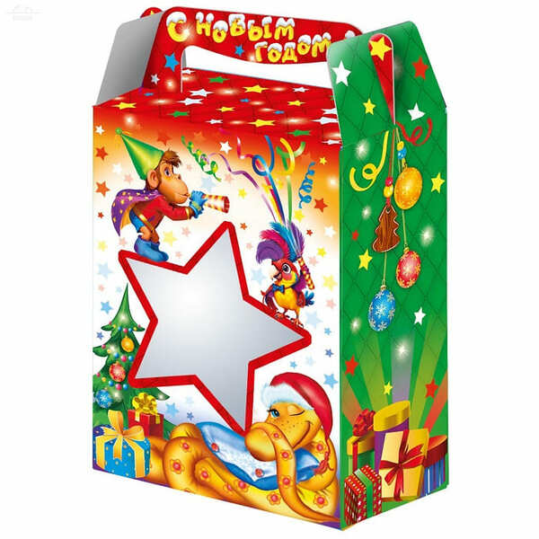 Коробка для подарка 1 кг Настроение Коробка для подарка 1 кг Настроение