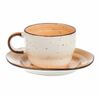 Чайная пара 250 мл  Organic Fusion P.L. Proff Cuisine  фарфор коричневый