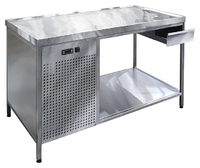 Стол холодильный Finist СХСо-1400-700 (боковой холодильный агрегат)