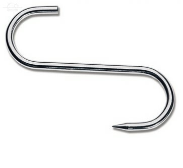 Крюк для мяса l25 см. d5 см. (90 кг) Icel 71875 Крюк для мяса l25 см. d5 см. (90 кг) Icel 71875