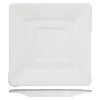 Блюдце 13x13 см квадратное   KunstWerk   фарфор белый